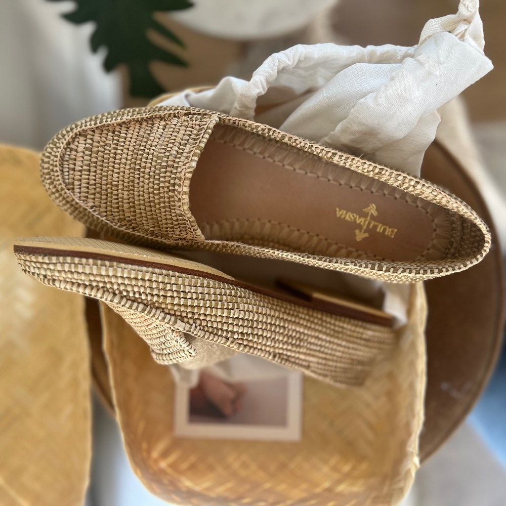 Bulibasha Mouna ochre loafers size 40